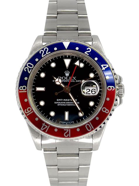 rolex stainless steel pepsi|rolex gmt pepsi bezel.